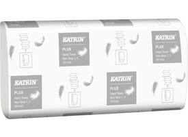 Handdoek Katrin Plus w-vouw 3-laags 203x320mm 25x90 vel wit 61600