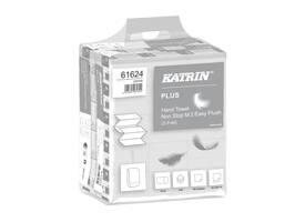 Handdoek Katrin Plus z-vouw 2-laags 203x240mm 15x160 vel wit 61624
