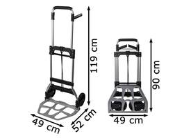 Steekwagen Pavo opvouwbaar aluminium 120kg