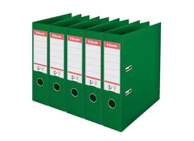Ordner Esselte Vivida No.1 multipack 75mm A4 5 stuks groen