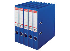 Ordner Esselte No 1 Power PP 50 mm blauw 5 stuks