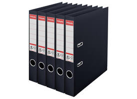 Ordner Esselte Vivida No.1 multipack 50mm A4 5 stuks zwart
