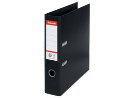 Ordner Esselte No.1 72mm PP 30% gerecycled folie Multipack zwart 5 stuks
