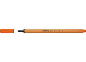Fineliner STABILO point 88/30 fijn bleek vermiljoen