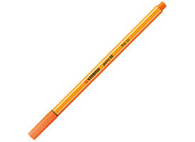 Fineliner STABILO point 88/30 fijn bleek vermiljoen