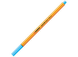 Fineliner STABILO point 88/031 fijn neon blauw