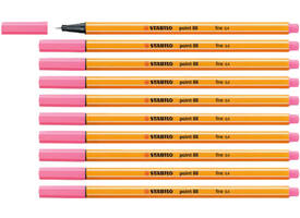 Fineliner STABILO point 88/29 fijn roze