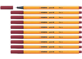 Fineliner STABILO point 88/19 fijn heidepaars