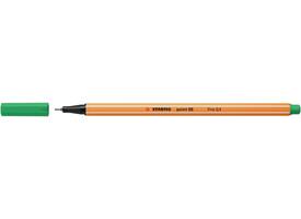 Fineliner STABILO point 88/16 fijn licht smaragdgroen