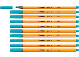 Fineliner STABILO point 88/31 fijn lichtblauw