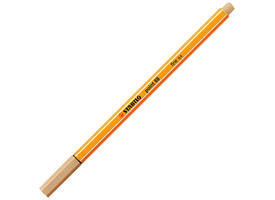 Fineliner STABILO point 88/88 fijn licht oker