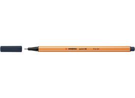 Fineliner STABILO point 88/98 fijn payne's grijs