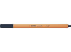 Fineliner STABILO point 88/98 fijn payne's grijs