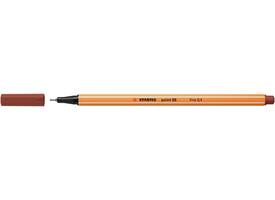 Fineliner STABILO point 88/75 fijn sienna