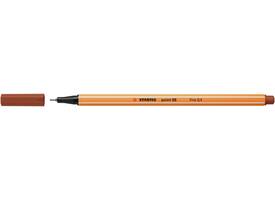 Fineliner STABILO point 88/38 fijn krijtrood