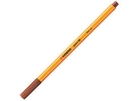 Fineliner STABILO point 88/38 fijn krijtrood