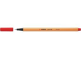 Fineliner STABILO point 88/48 fijn lichtrood