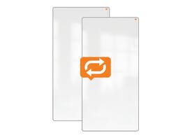 Draagbaar whiteboard Nobo Move & Meet 90x180cm