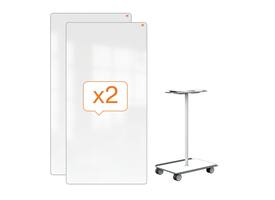 Whiteboard systeem Nobo Move & Meet 90x180cm