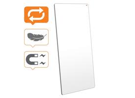 Whiteboard Nobo Move & Meet 90x180cm grijs