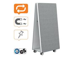 White- en Memobord systeem Nobo Move & Meet 90x180cm