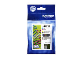 Inktcartridge Brother LC-422XLVAL zwart 3 kleuren