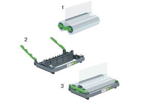 Lamineercassette GBC Foton hervulbaar 100micron