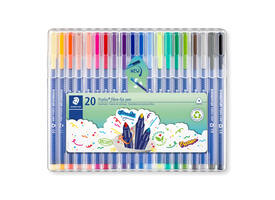 Kleurstift Staedtler 323 Triplus color à 20 kleuren