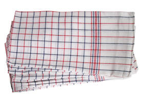 Theedoek Cleaninq nationale ruit 65x65cm 6 stuks
