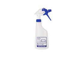 Sprayflacon Cleaninq 600ml leeg met logo interieur