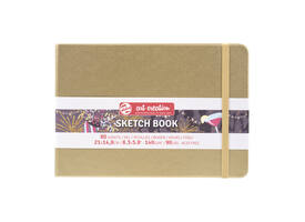 Schetsboek Talens Art Creation 80 witte vellen 140gr 210x150mm witgoud