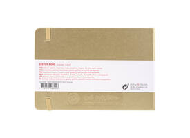 Schetsboek Talens Art Creation 80 witte vellen 140gr 210x150mm witgoud
