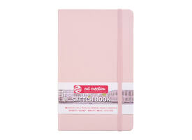 Schetsboek Talens Art Creation 80 witte vellen 140gr 130x210mm roze