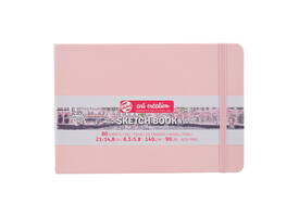 Schetsboek Talens Art Creation 80 witte vellen 140gr 210x150mm roze