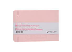 Schetsboek Talens Art Creation 80 witte vellen 140gr 210x150mm roze