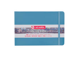Schetsboek Talens Art Creation 80 witte vellen 140gr 210x150mm blauw