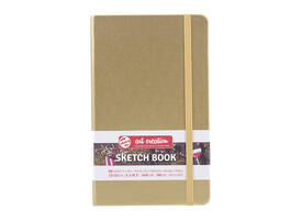 Schetsboek Talens Art Creation 80 witte vellen 140gr 130x210mm witgoud