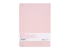 Schetsboek Talens Art Creation 80 witte vellen 140gr 210x300mm roze