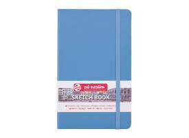 Schetsboek Talens Art Creation 80 witte vellen 140gr 130x210mm blauw