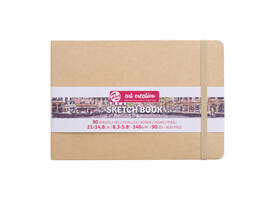 Schetsboek Talens Art Creation 80 witte vellen 140gr 210x150mm kraft