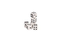 Dobbelstenen Clown Games  blister à 6 stuks