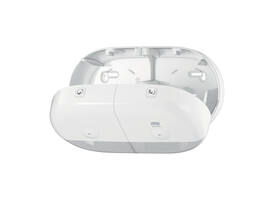 Toiletpapierdispenser Tork T9 Elevation SmartOne klein duo wit 682000