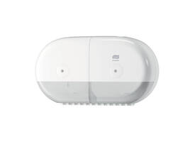 Toiletpapierdispenser Tork T9 Elevation SmartOne klein duo wit 682000