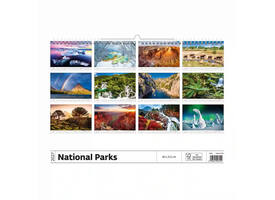 Kalender 2027 Helma 365 31.5x45cm Nationale parken