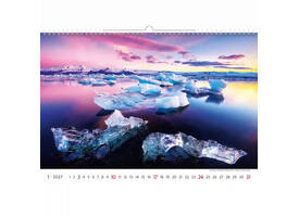 Kalender 2027 Helma 365 31.5x45cm Nationale parken