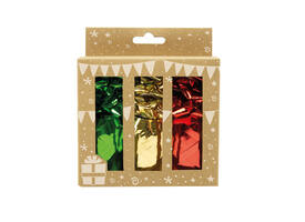 Cadeauversieringsset 12-delig 3 kleurig