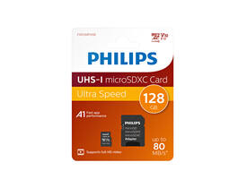 Geheugenkaart Philips micro SDXC Class 10 UHS-I U1 128GB