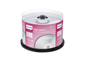 DVD-R Philips 4.7GB 16x SP 50 stuks
