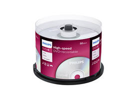 DVD+R Philips 4.7GB 16x SP 50 stuks