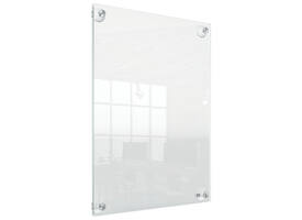 Infobord Nobo Premium Plus A3 acryl wand verplaatsbaar